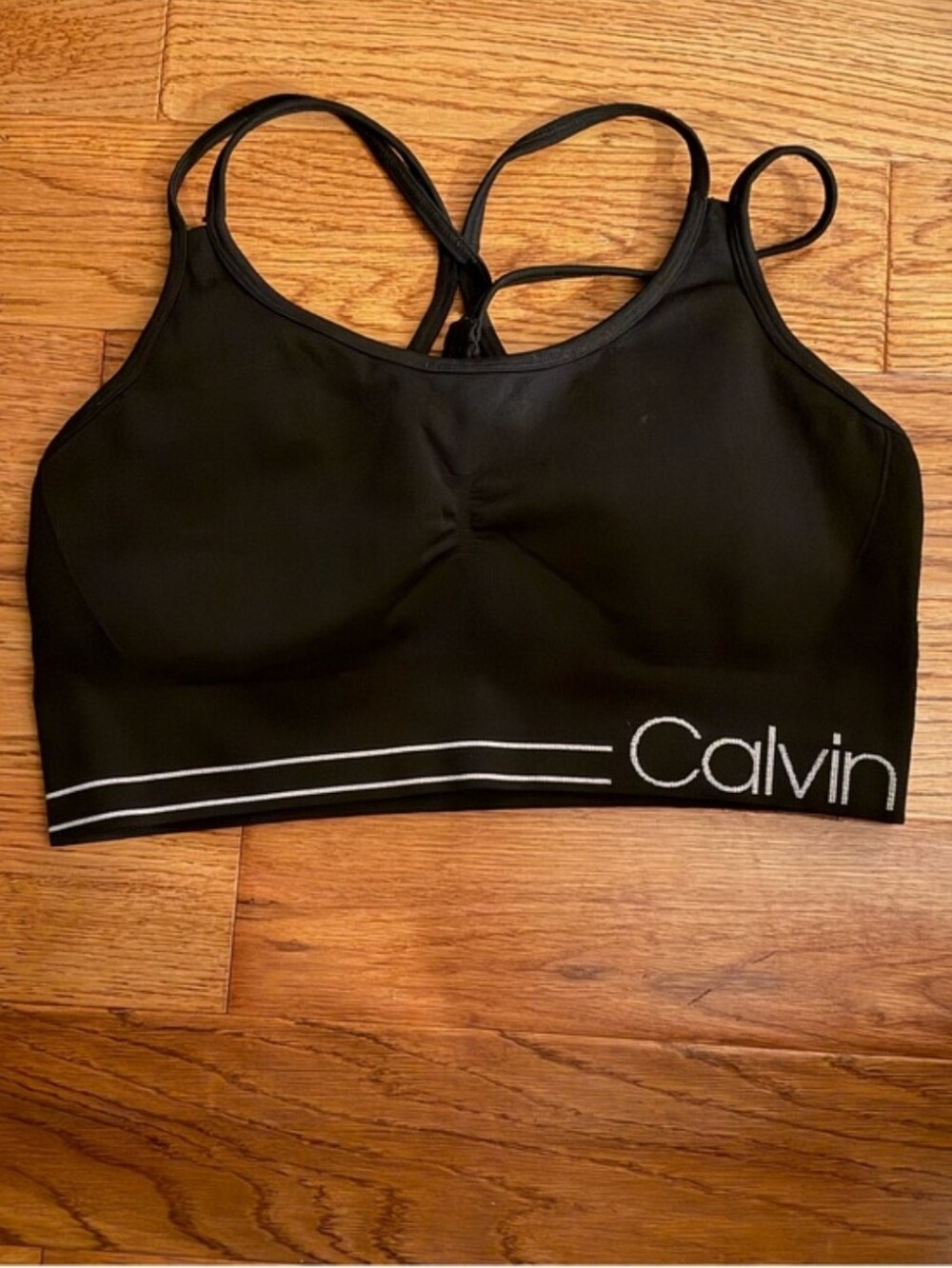 Calvin Klein Black Sports Bra, EUC